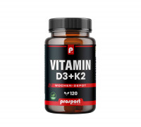 Prosport Vitamin D3+K2 120 Kapseln 62,4g - Vegan