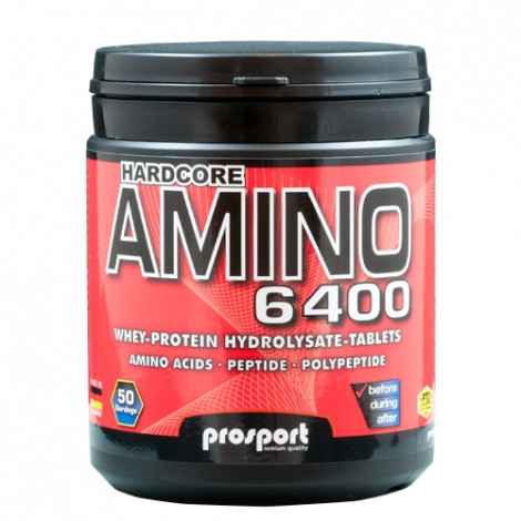 Prosport HARDCORE AMINO 6400 400 Tabletten 400g Dose