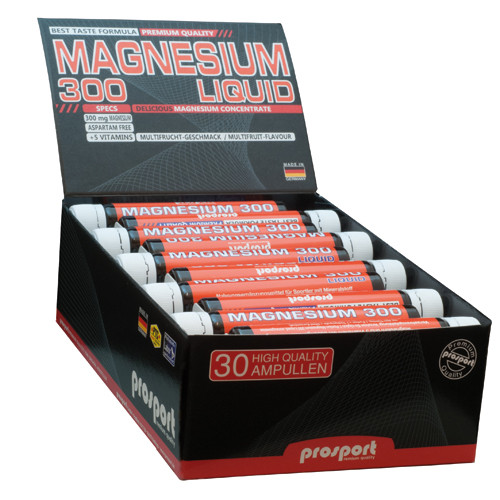 Prosport MAGNESIUM 300 LIQUID 750ml 30 Trinkampullen á 25ml